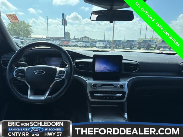 used 2022 Ford Explorer car, priced at $34,167
