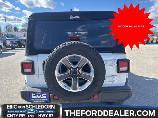 used 2018 Jeep Wrangler Unlimited car, priced at $26,109