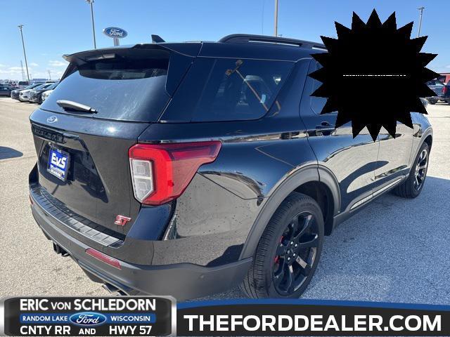used 2022 Ford Explorer car, priced at $39,800