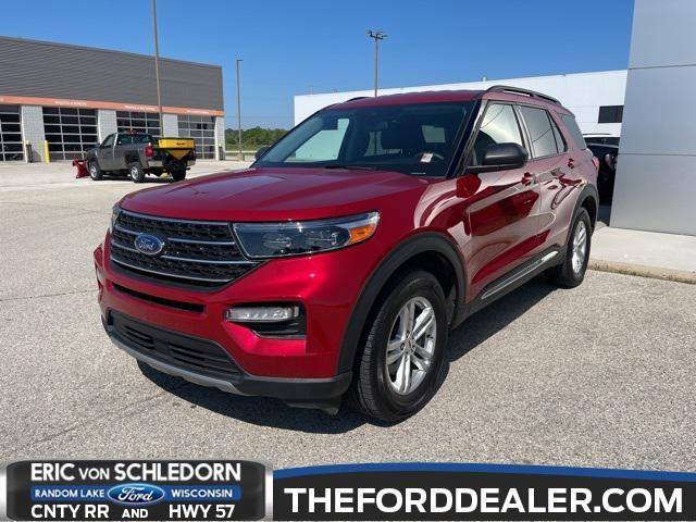 used 2022 Ford Explorer car, priced at $33,999