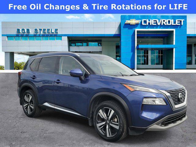 used 2021 Nissan Rogue car, priced at $17,484