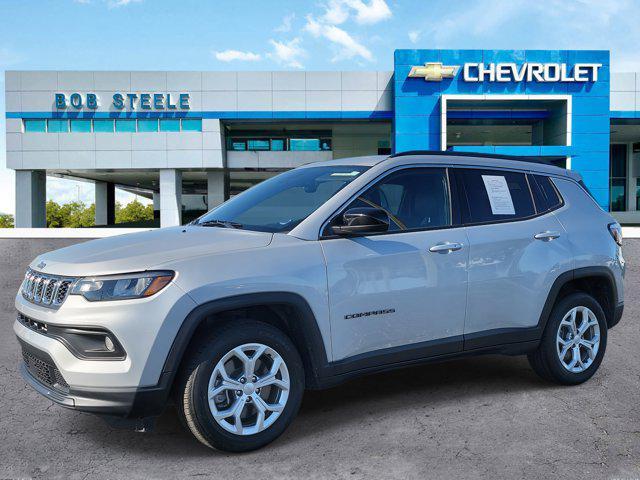 used 2024 Jeep Compass car, priced at $16,359