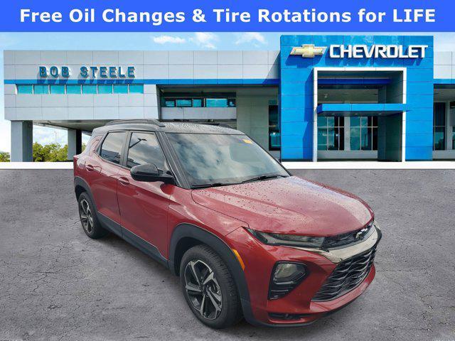 used 2021 Chevrolet TrailBlazer car, priced at $17,356