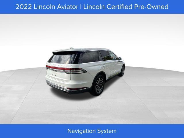 used 2022 Lincoln Aviator car, priced at $41,625