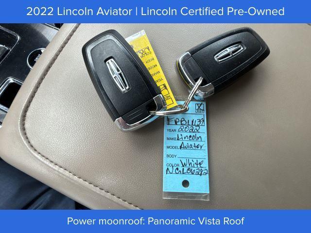 used 2022 Lincoln Aviator car, priced at $41,625