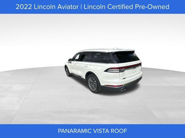 used 2022 Lincoln Aviator car, priced at $41,625