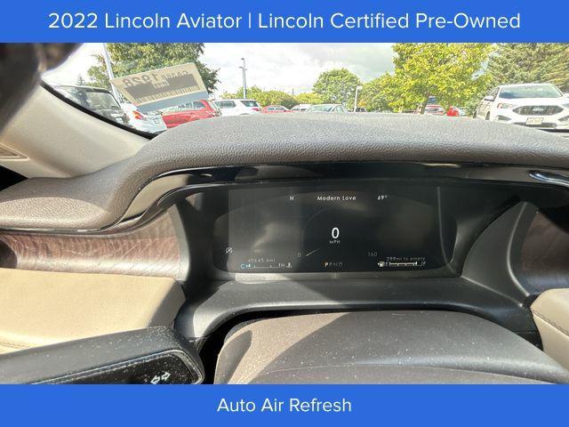 used 2022 Lincoln Aviator car, priced at $41,625