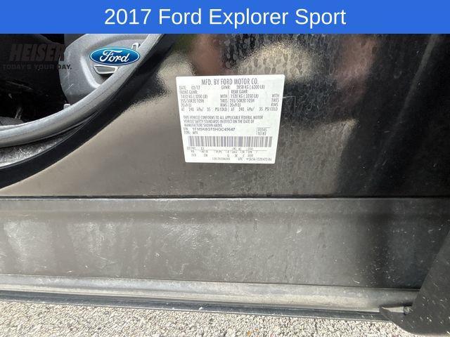 used 2017 Ford Explorer car, priced at $20,371