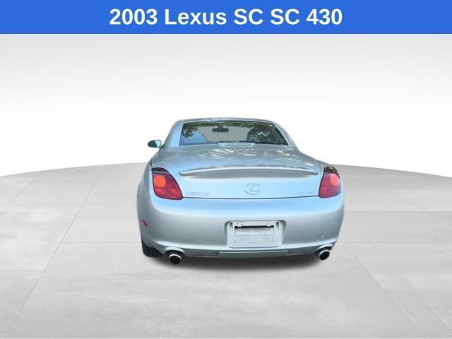 used 2003 Lexus SC 430 car, priced at $14,079