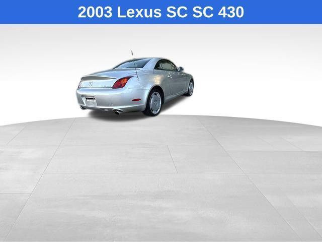 used 2003 Lexus SC 430 car, priced at $14,079
