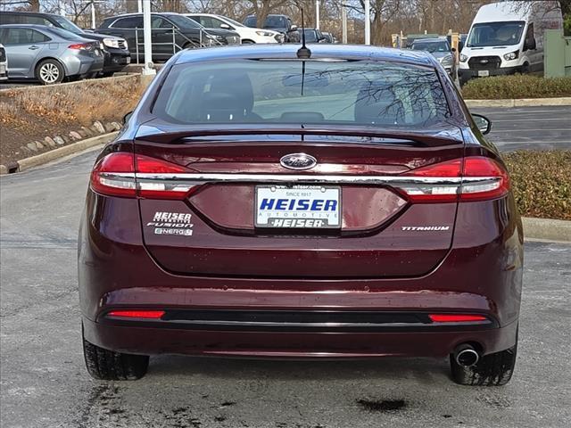 used 2018 Ford Fusion Energi car, priced at $18,192