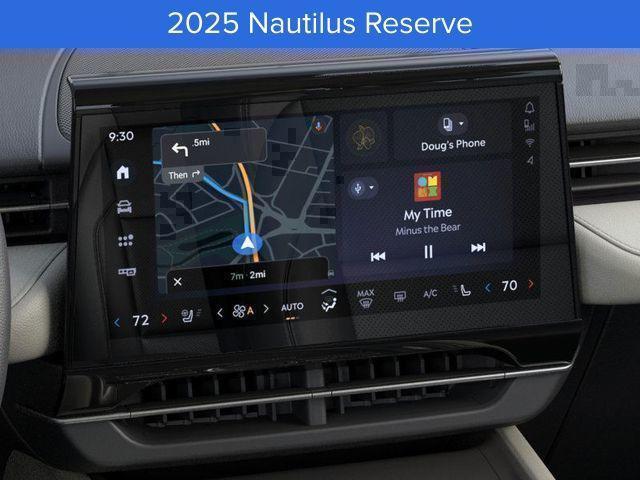 new 2025 Lincoln Nautilus car, priced at $66,480