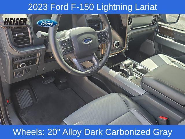 used 2023 Ford F-150 Lightning car, priced at $45,039