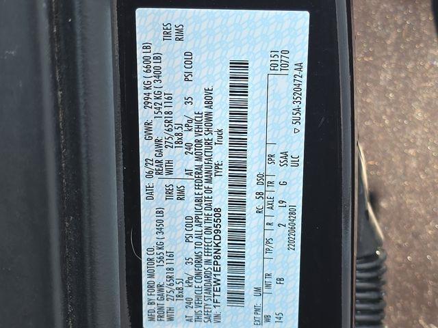 used 2022 Ford F-150 car, priced at $37,594