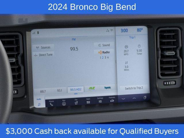 new 2024 Ford Bronco car, priced at $44,277
