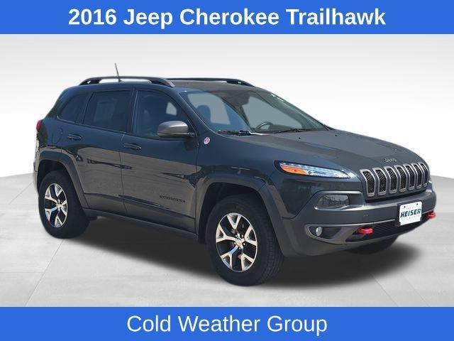 used 2016 Jeep Cherokee car, priced at $5,999