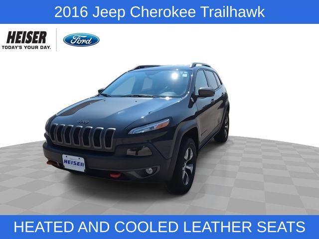 used 2016 Jeep Cherokee car, priced at $7,426