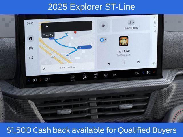 new 2025 Ford Explorer car, priced at $51,012