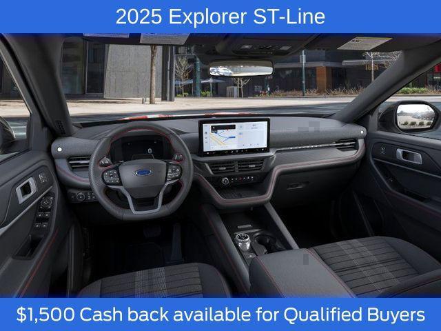 new 2025 Ford Explorer car, priced at $50,269