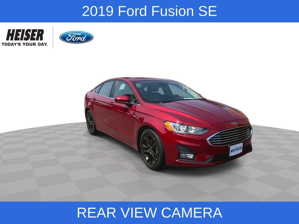 used 2019 Ford Fusion car, priced at $17,593