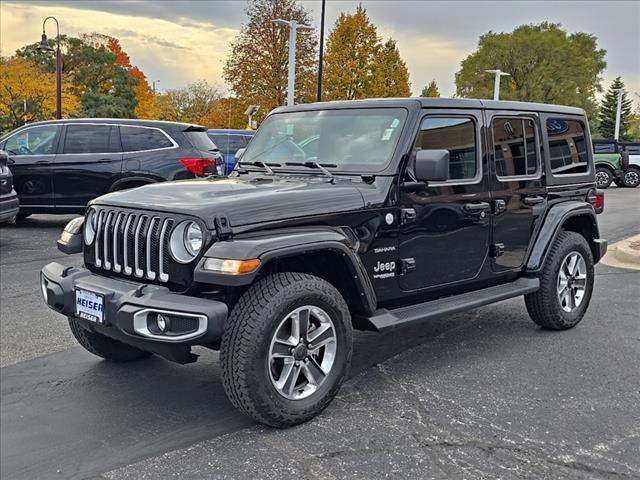 used 2021 Jeep Wrangler Unlimited car, priced at $31,452