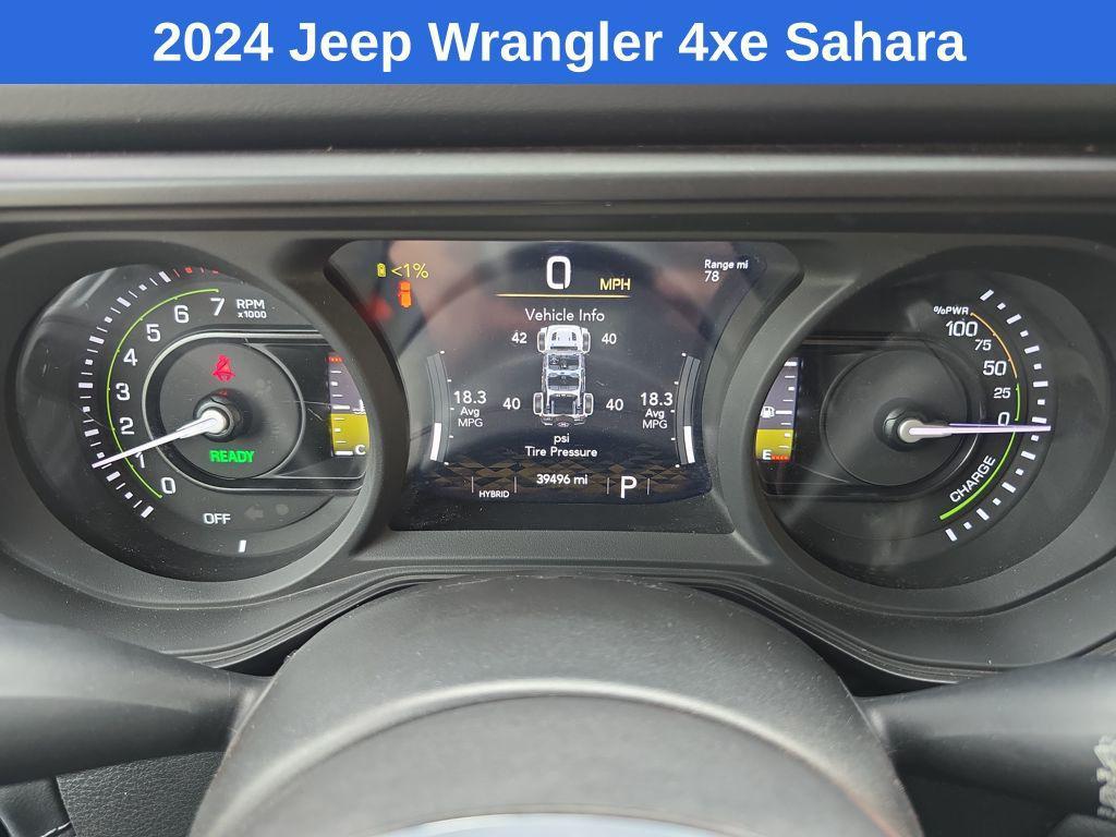 used 2024 Jeep Wrangler 4xe car, priced at $33,821