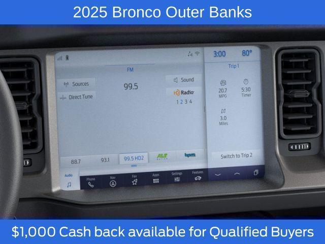 new 2025 Ford Bronco car, priced at $56,667