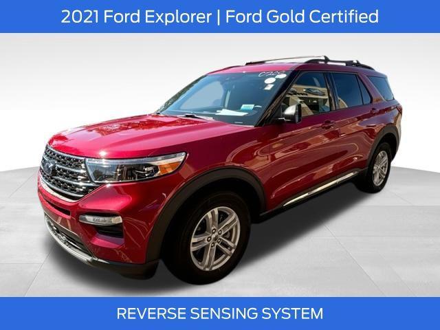 used 2021 Ford Explorer car, priced at $27,344