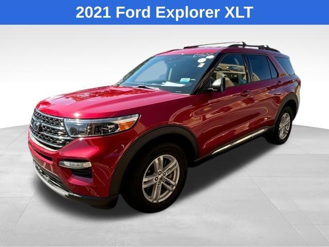 used 2021 Ford Explorer car, priced at $27,344