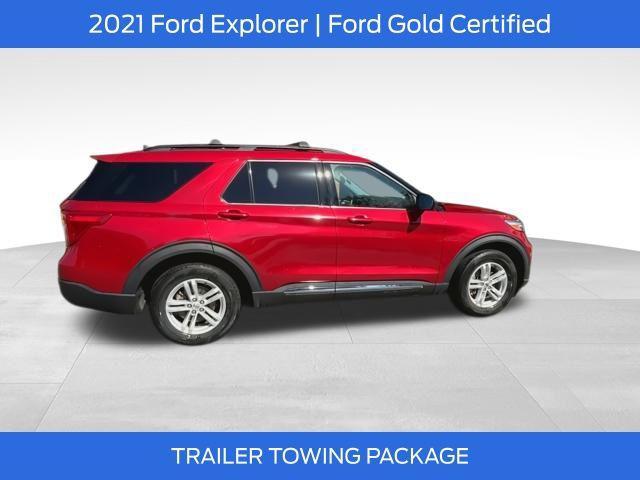 used 2021 Ford Explorer car, priced at $27,344