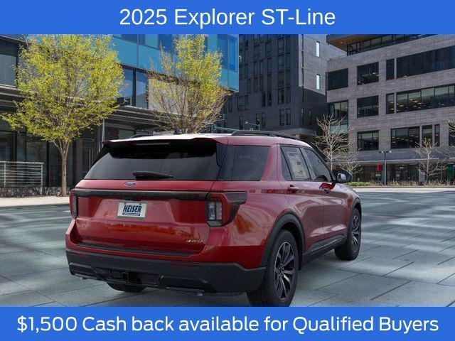 new 2025 Ford Explorer car, priced at $46,407
