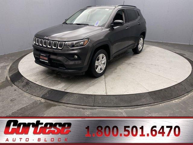 used 2022 Jeep Compass car, priced at $22,490