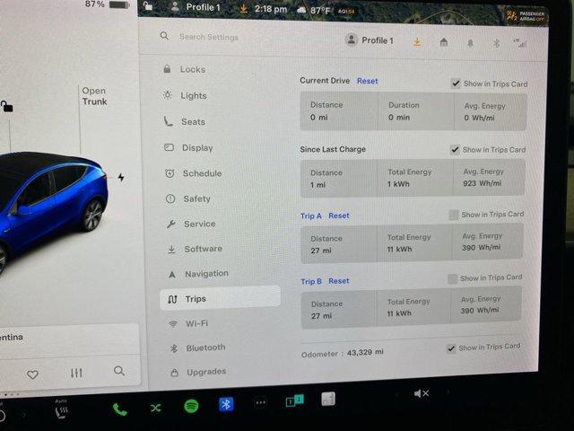 used 2020 Tesla Model Y car, priced at $24,490