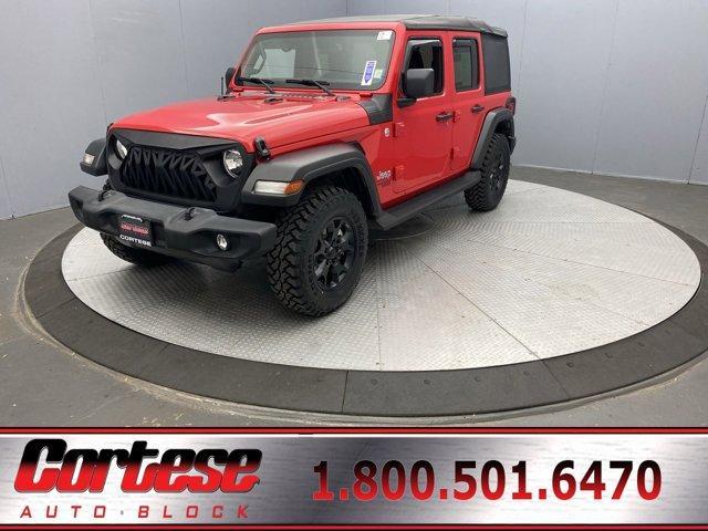 used 2021 Jeep Wrangler Unlimited car, priced at $27,990