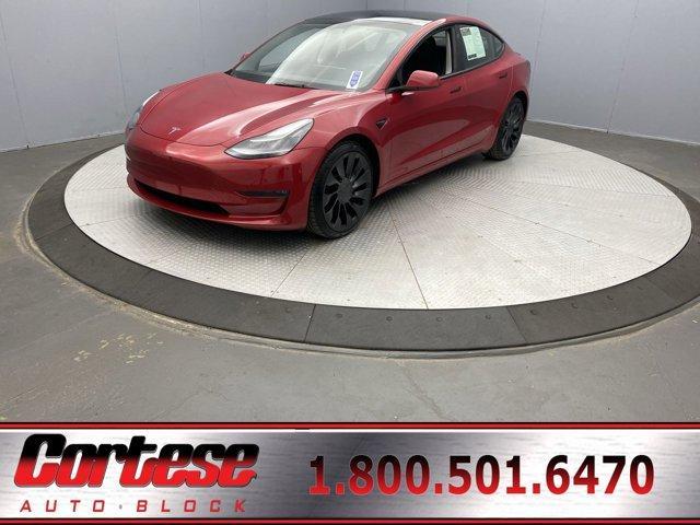 used 2022 Tesla Model 3 car, priced at $27,990