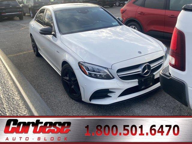 used 2019 Mercedes-Benz AMG C 43 car, priced at $32,690