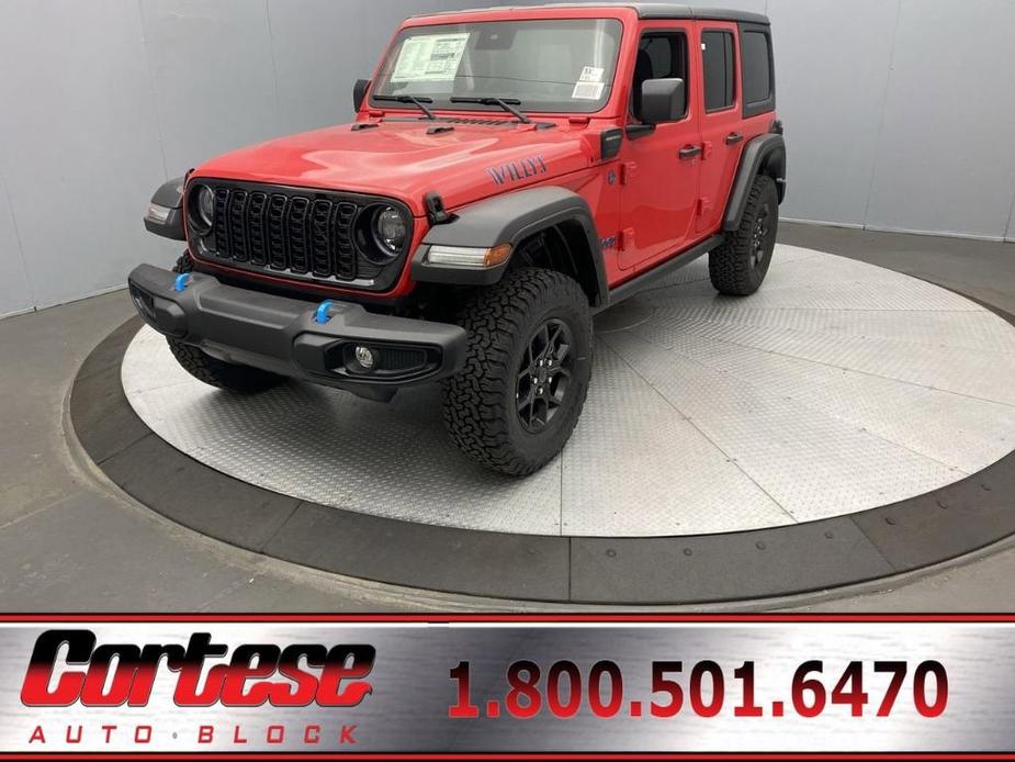 new 2024 Jeep Wrangler 4xe car, priced at $55,560