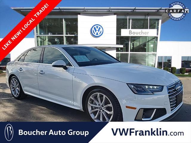 used 2019 Audi A4 car, priced at $20,999