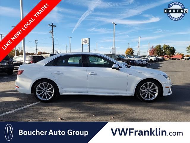 used 2019 Audi A4 car, priced at $20,999