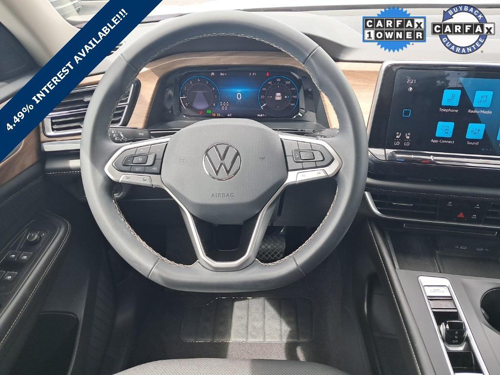 used 2024 Volkswagen Atlas car, priced at $33,999