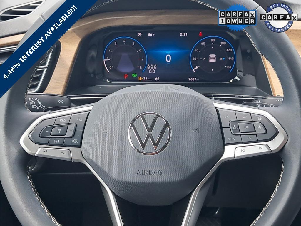 used 2024 Volkswagen Atlas car, priced at $33,999
