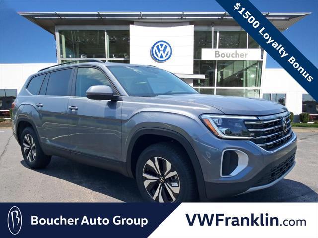 new 2025 Volkswagen Atlas car, priced at $38,136