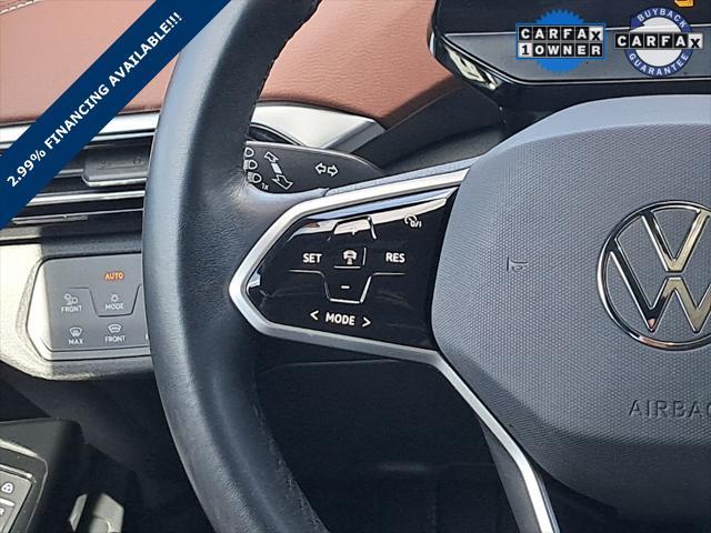 used 2021 Volkswagen ID.4 car, priced at $23,490