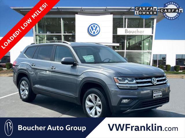 used 2018 Volkswagen Atlas car, priced at $16,890