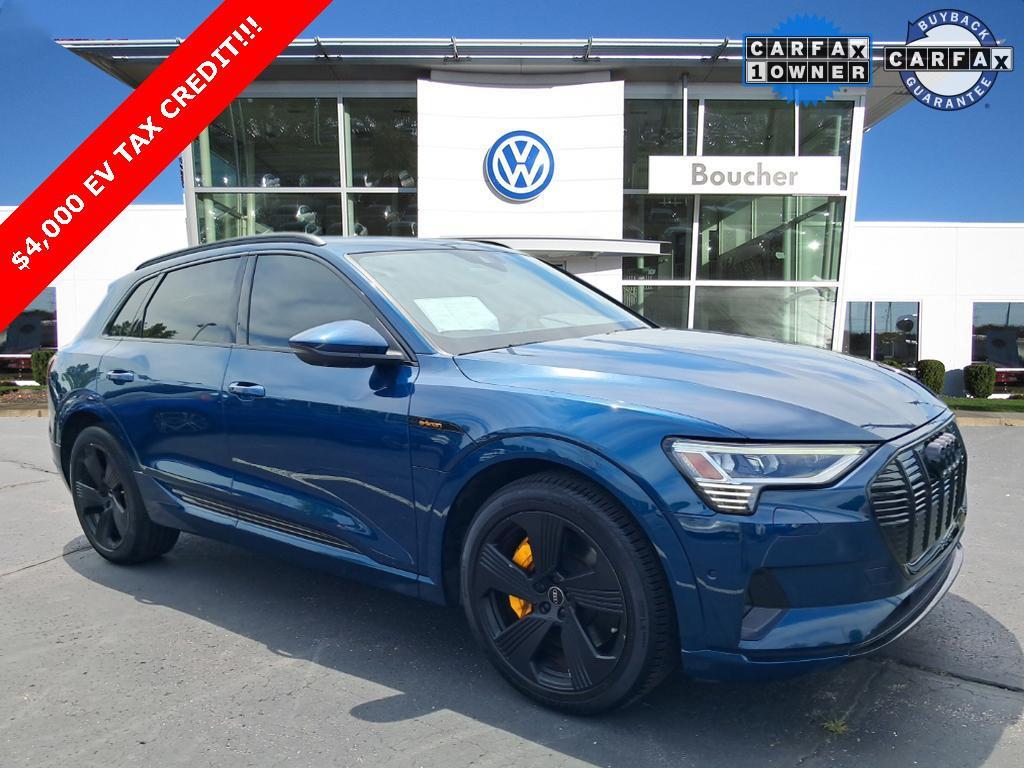 used 2022 Audi e-tron car, priced at $27,999