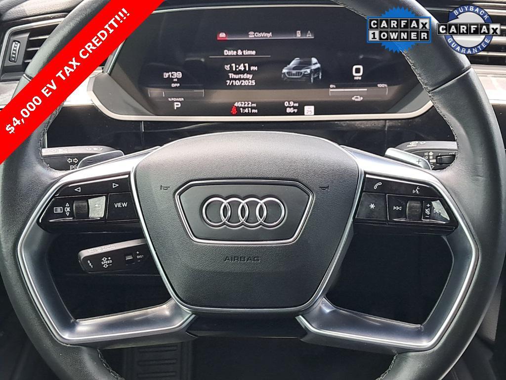 used 2022 Audi e-tron car, priced at $27,999