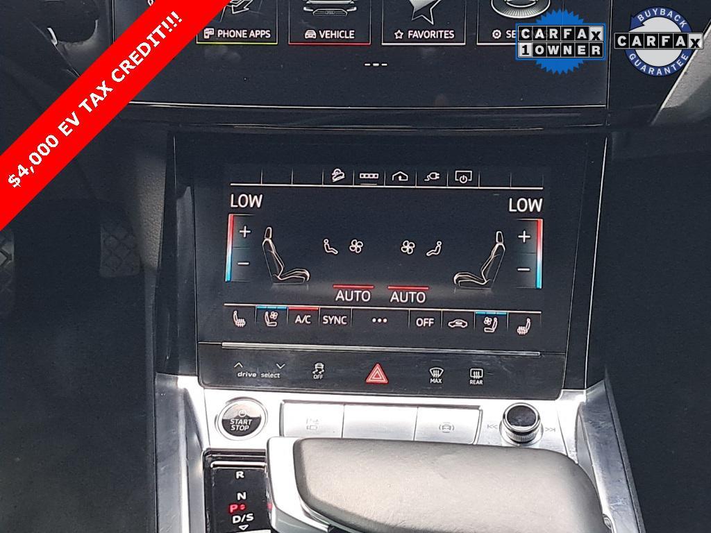 used 2022 Audi e-tron car, priced at $27,999