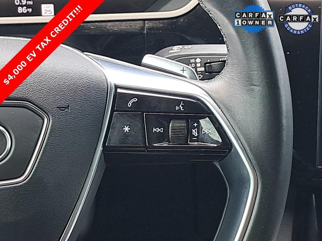 used 2022 Audi e-tron car, priced at $27,999