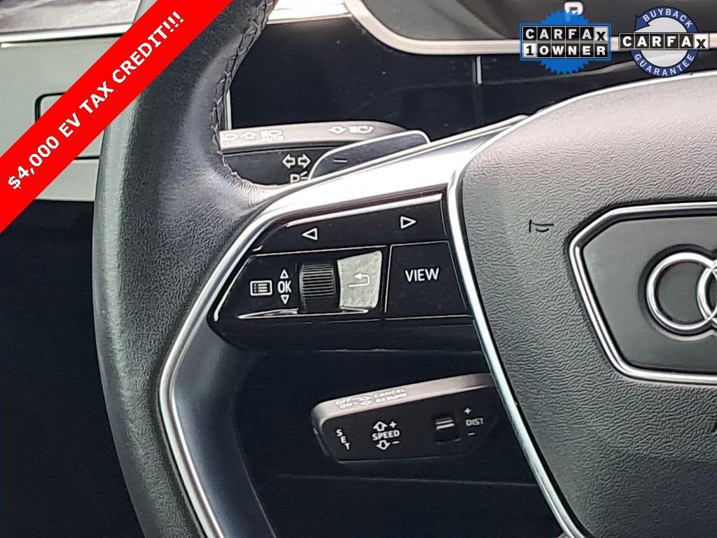 used 2022 Audi e-tron car, priced at $27,999