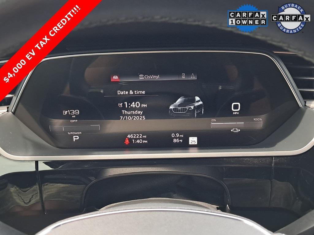 used 2022 Audi e-tron car, priced at $27,999